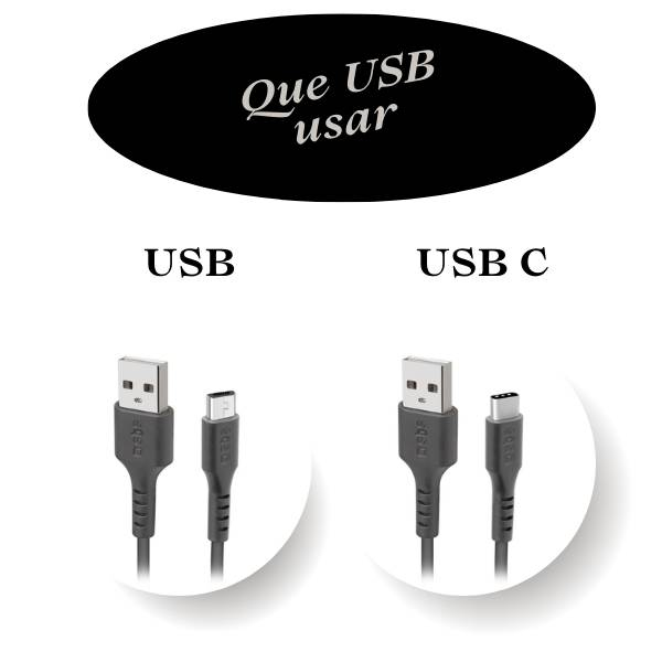 Las diferencias entre USB-A y USB-C