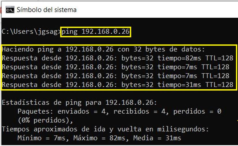 5. Introducción a comandos para la gestión de redes locales