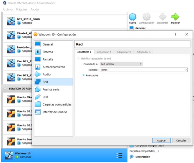 6. Conectando dos ordenadores Windows Ubuntu