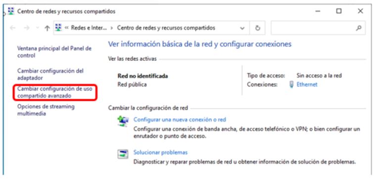 8. Compartir carpetas en red en Windows 10 4