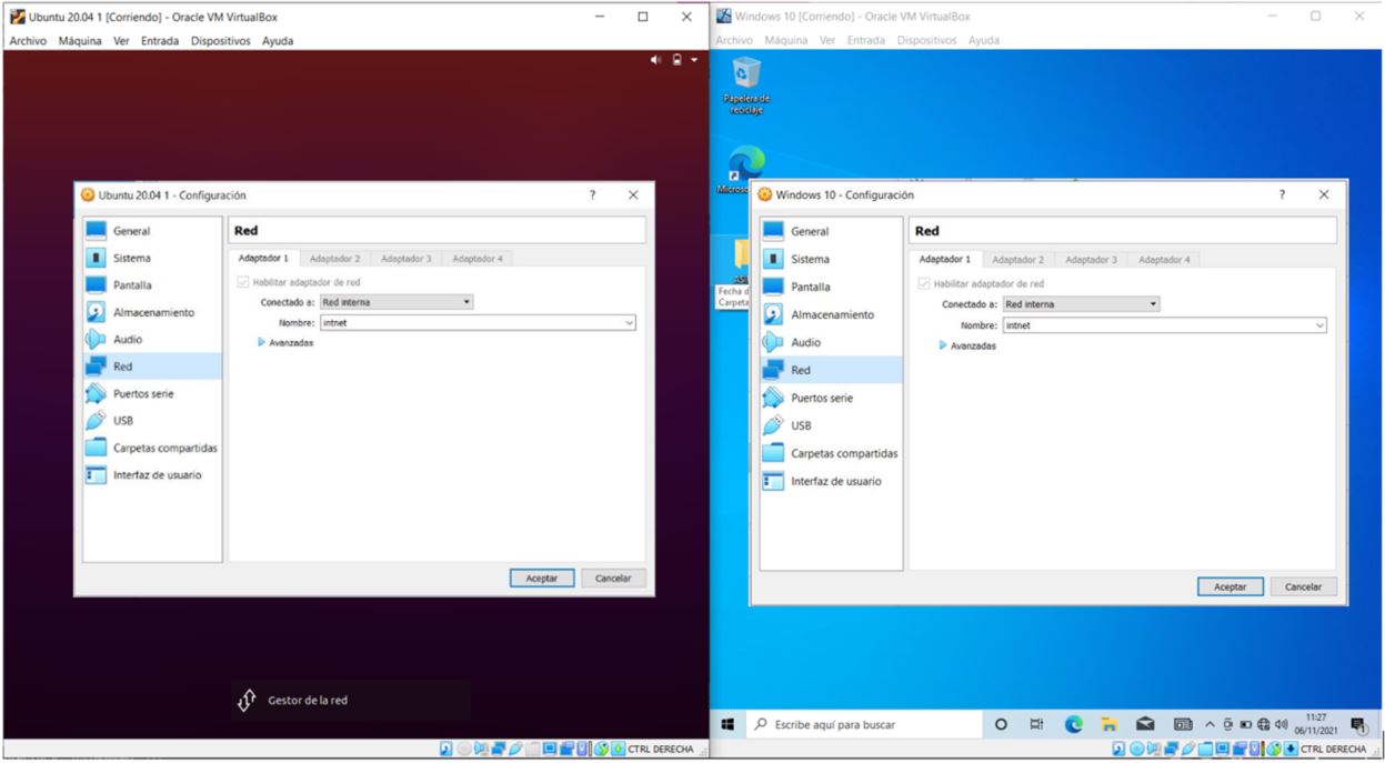 8. Conectando dos ordenadores Windows Ubuntu