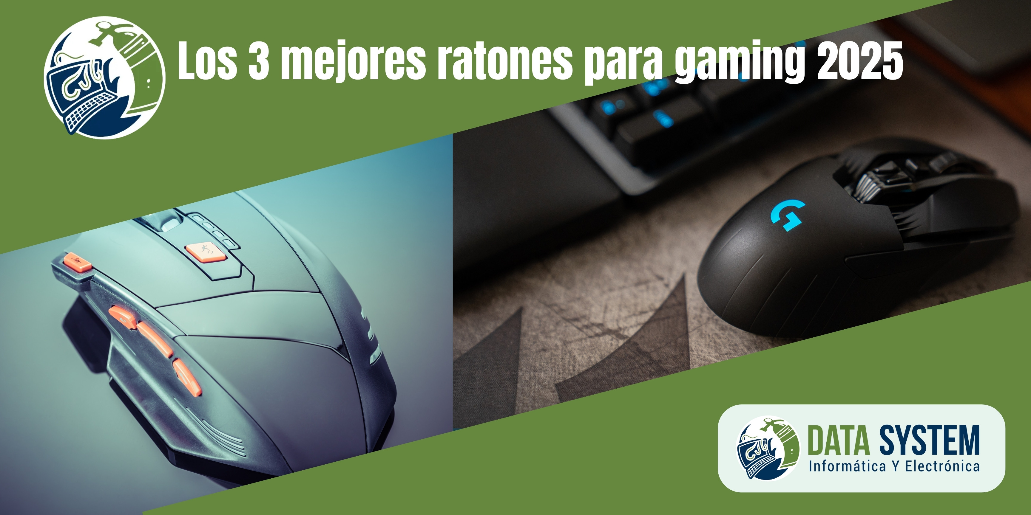 Los 3 mejores ratones para gaming - Banner