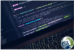 Código en pantalla de computadora./inyeccion de codigo 