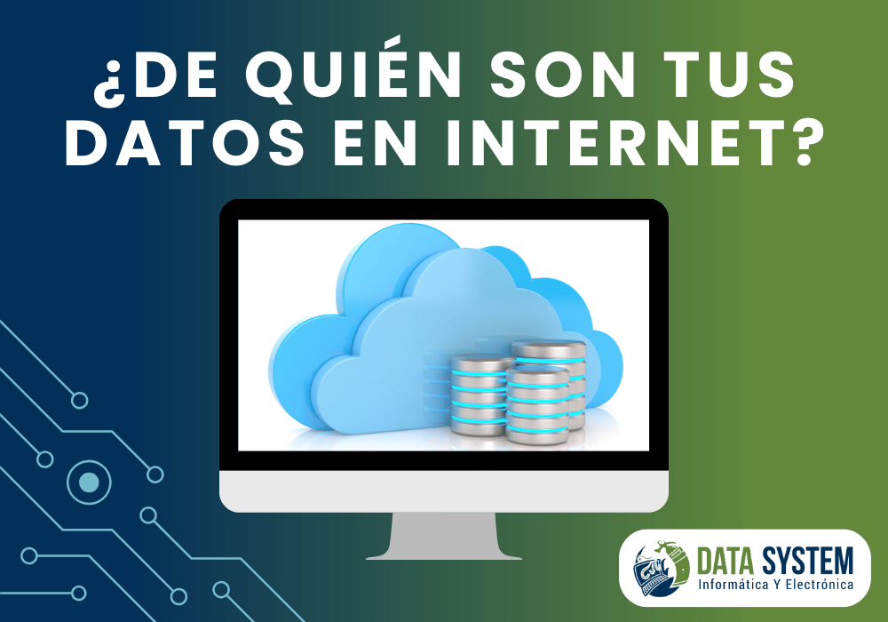 De quien son nuestros datos en internet?