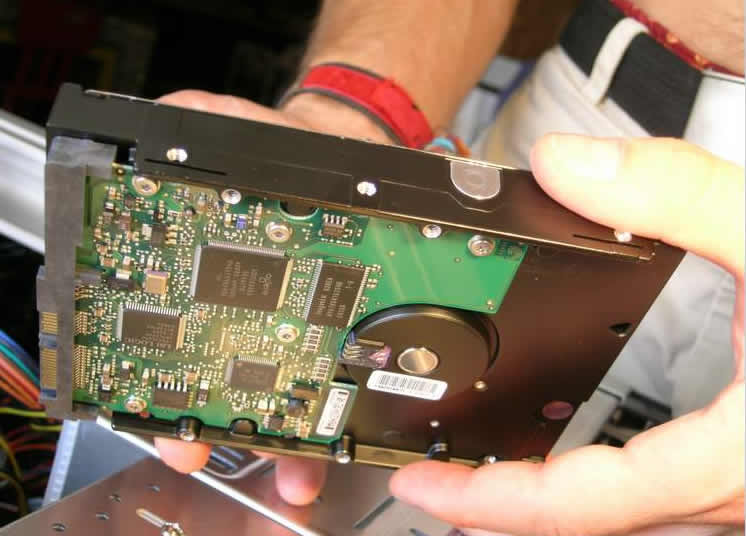 Instalación de Disco Rigido