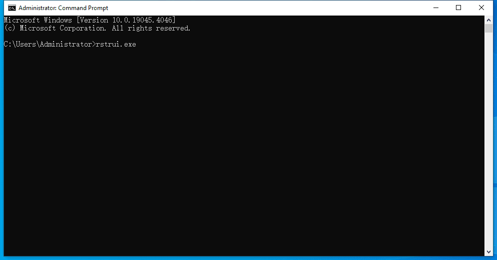 Servicio de soporte técnico en A Coruña reparando un error de Windows 10 corporativo