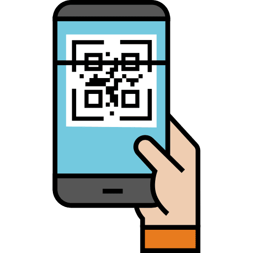 Código qr - Iconos gratis de electrónica