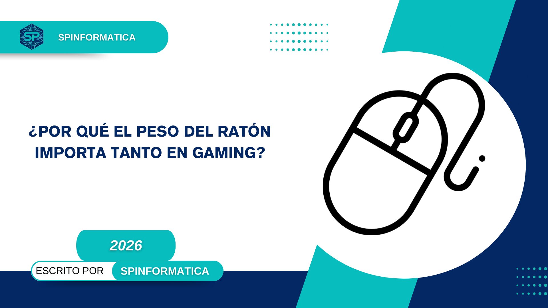 ¿Por Qué el Peso del Ratón Importa Tanto en Gaming?