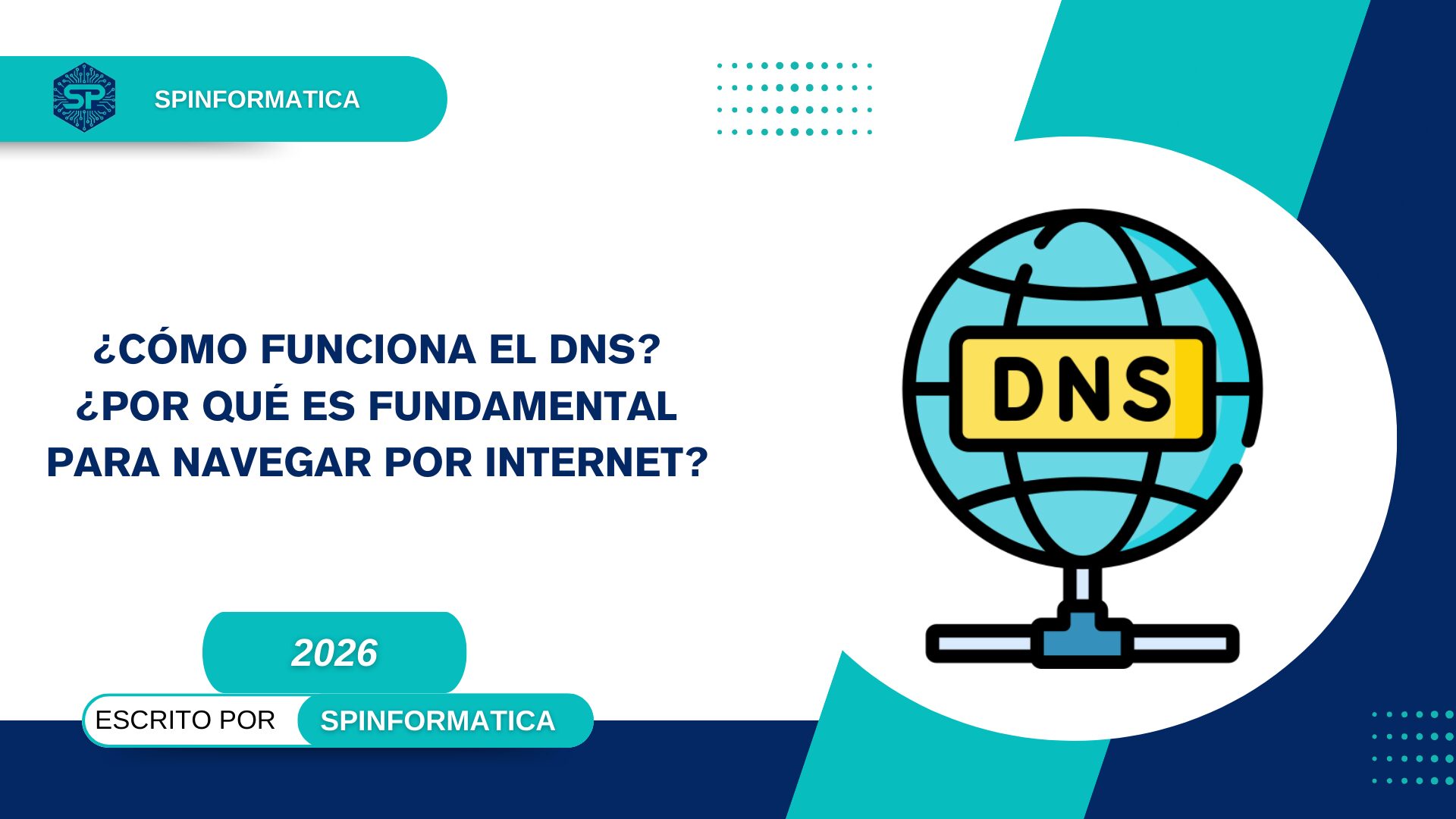 Portada para entrada en pagina web sobre DNS