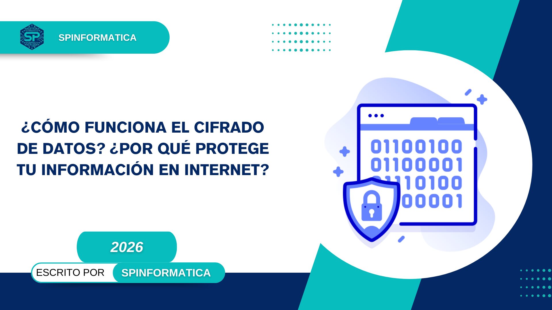 Portada para entrada sobre cifrado de datos