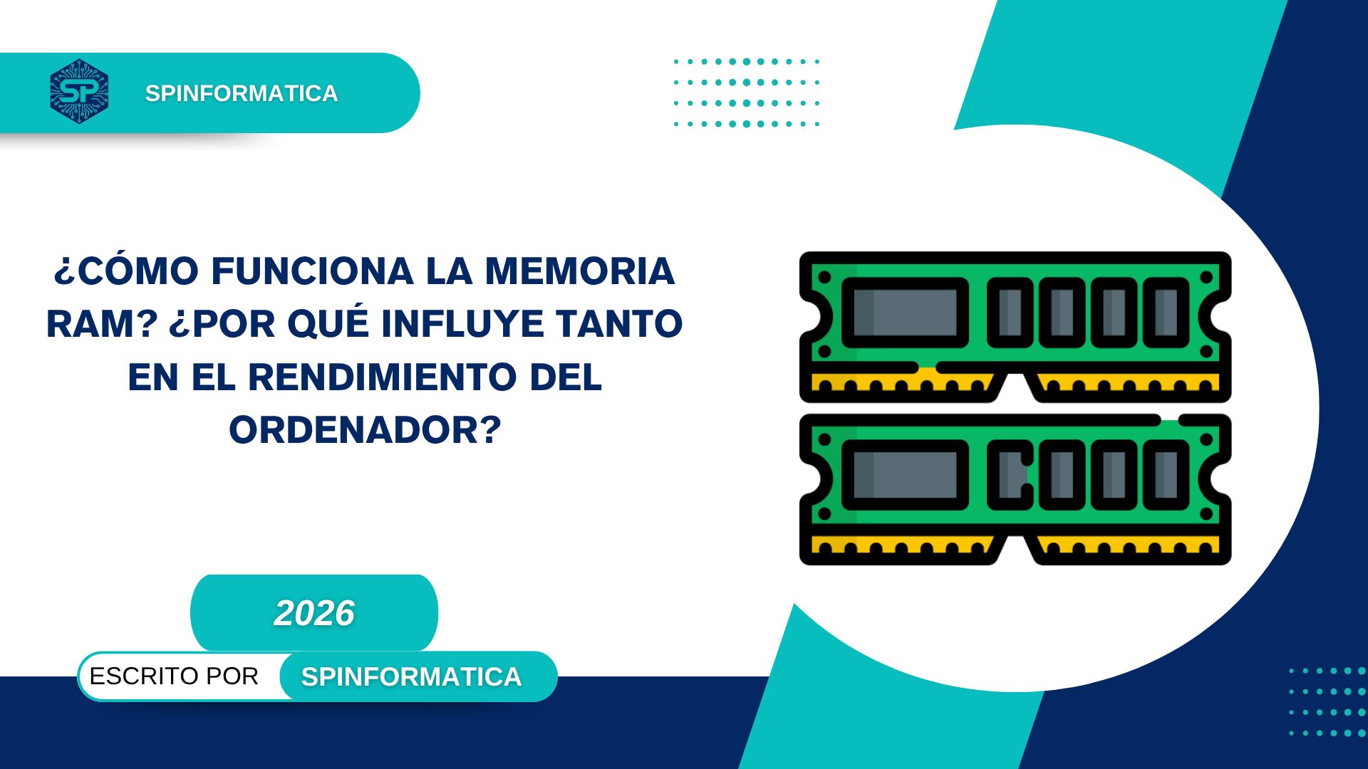 Portada para entrada sobre memorias RAM