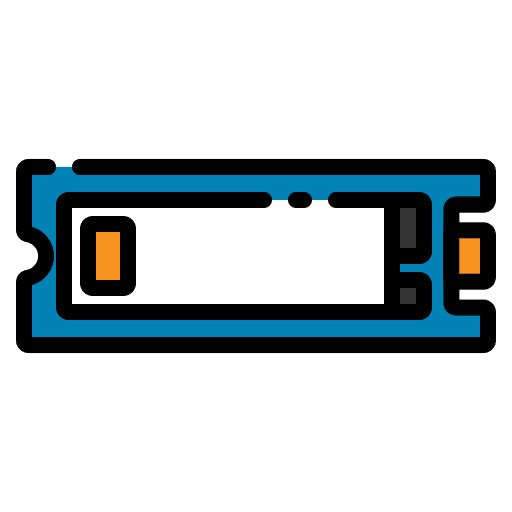 Imagen representativa de un dibujo de una tarjeta SSD