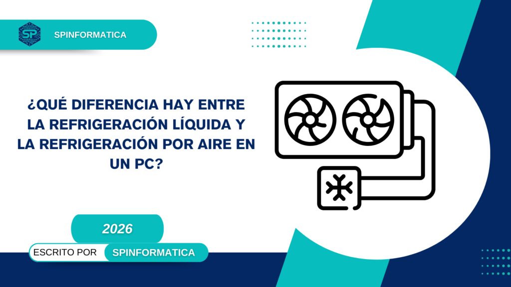 diferencia entre refrigeración líquida y por aire en PC