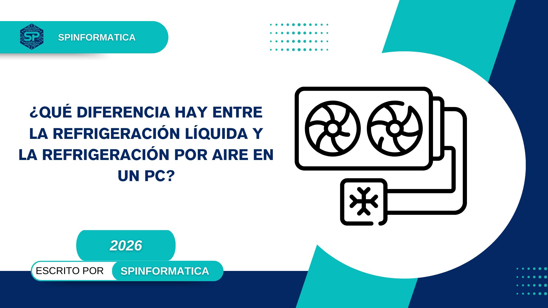 diferencia entre refrigeración líquida y por aire en PC