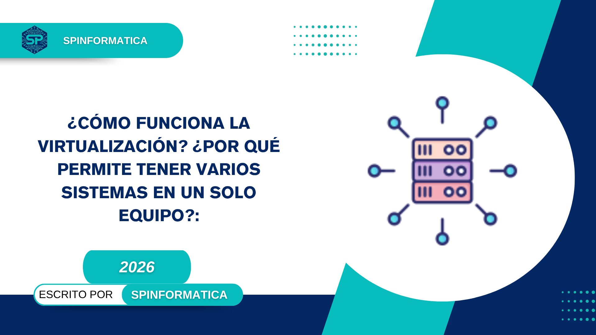 Portada para entrada sobre virtualización