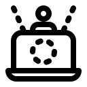 Dibujo de la representación de virtualización