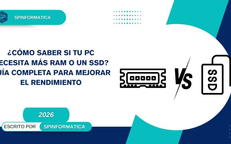 Cómo saber si tu PC necesita más RAM o SSD para mejorar rendimiento