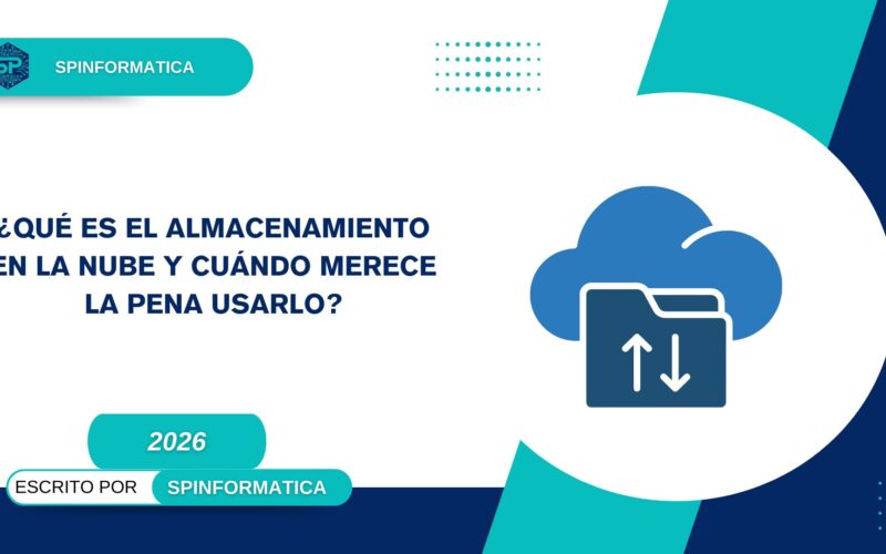 Icono de nube con carpeta y sincronización