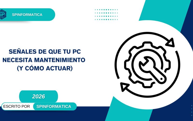 PC necesita mantenimiento