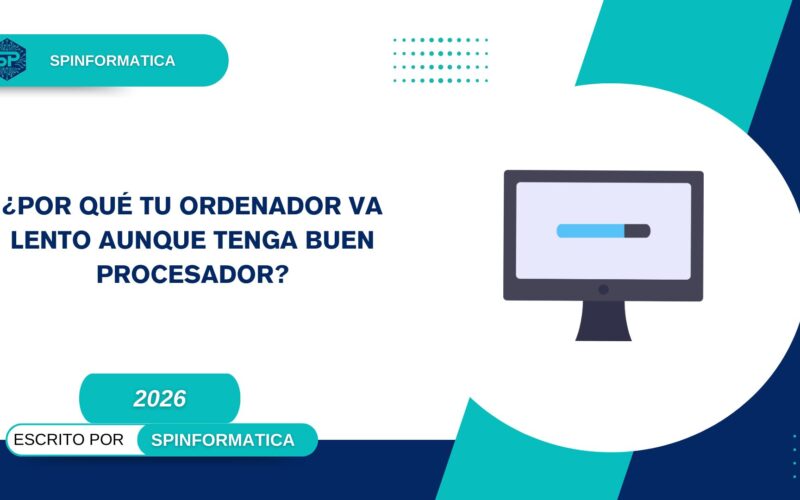 Ordenador va lento aunque tenga buen procesador representado con barra de carga en pantalla