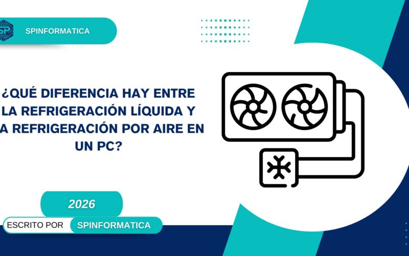 diferencia entre refrigeración líquida y por aire en PC