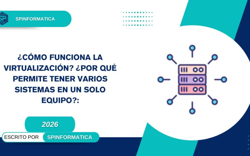 Portada para entrada sobre virtualización
